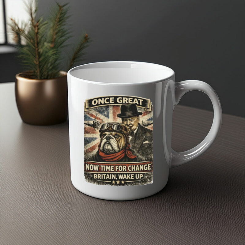 Vintage British Bulldog Mug