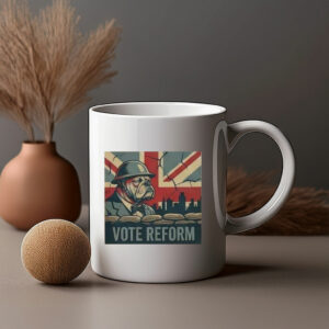 Vintage British Bulldog Soldier Mug