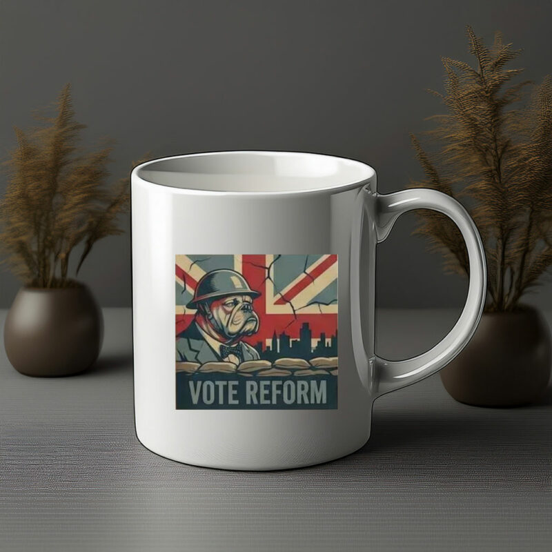 Vintage British Bulldog Soldier Mug