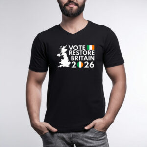 Vote Restore Britain Northern Ireland 2026 Elections T-Shirt