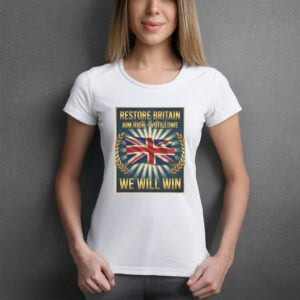 We Will Win Vintage Political Statement Tee