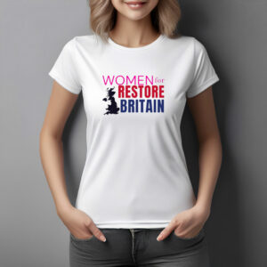 Women for Restore Britain 2026 T-Shirt