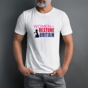 Women for Restore Britain 2026 T-Shirt