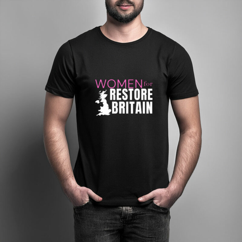 Women for Restore Britain Party 2026 T-Shirt