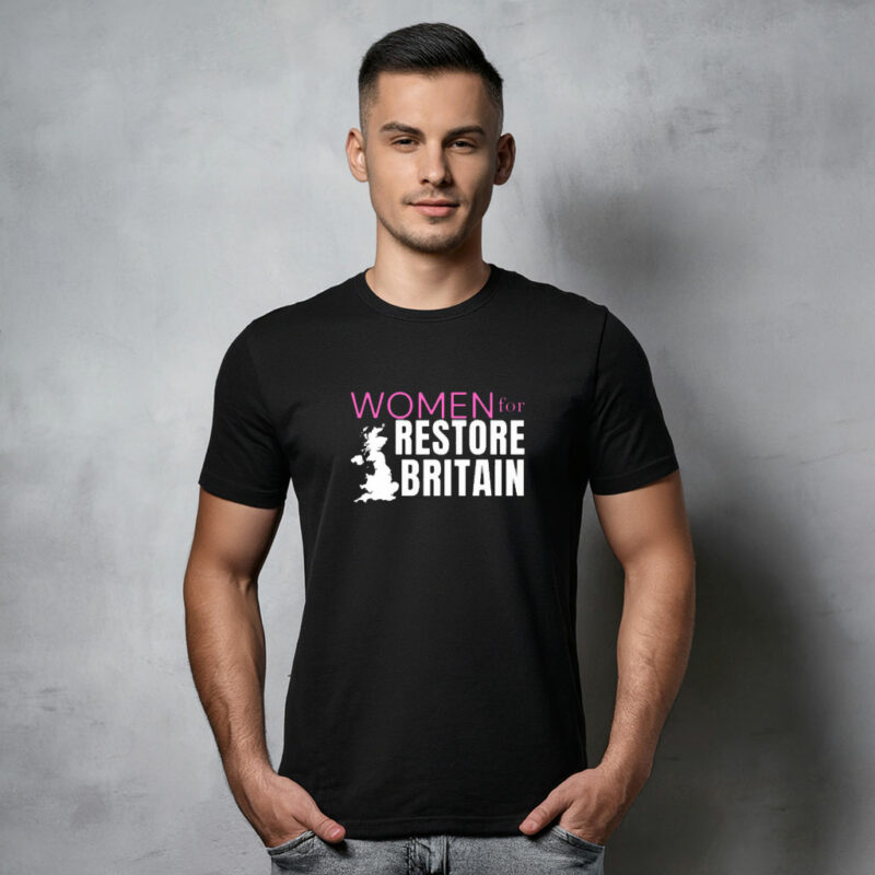 Women for Restore Britain Party 2026 T-Shirt