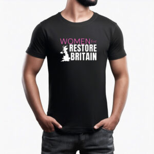 Women for Restore Britain Party 2026 T-Shirt