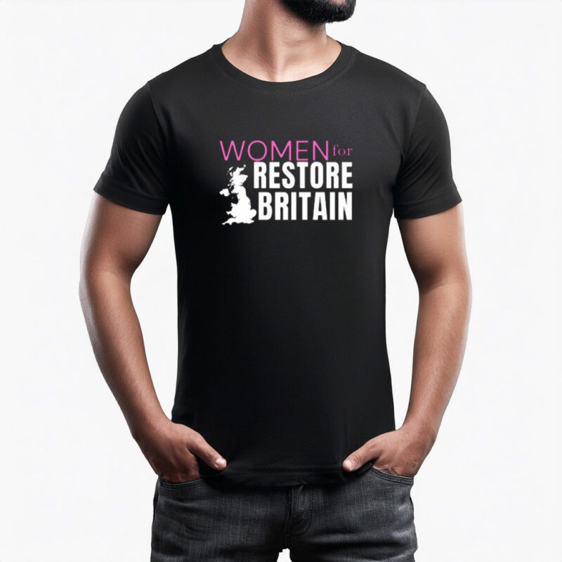 Women for Restore Britain Party 2026 T-Shirt