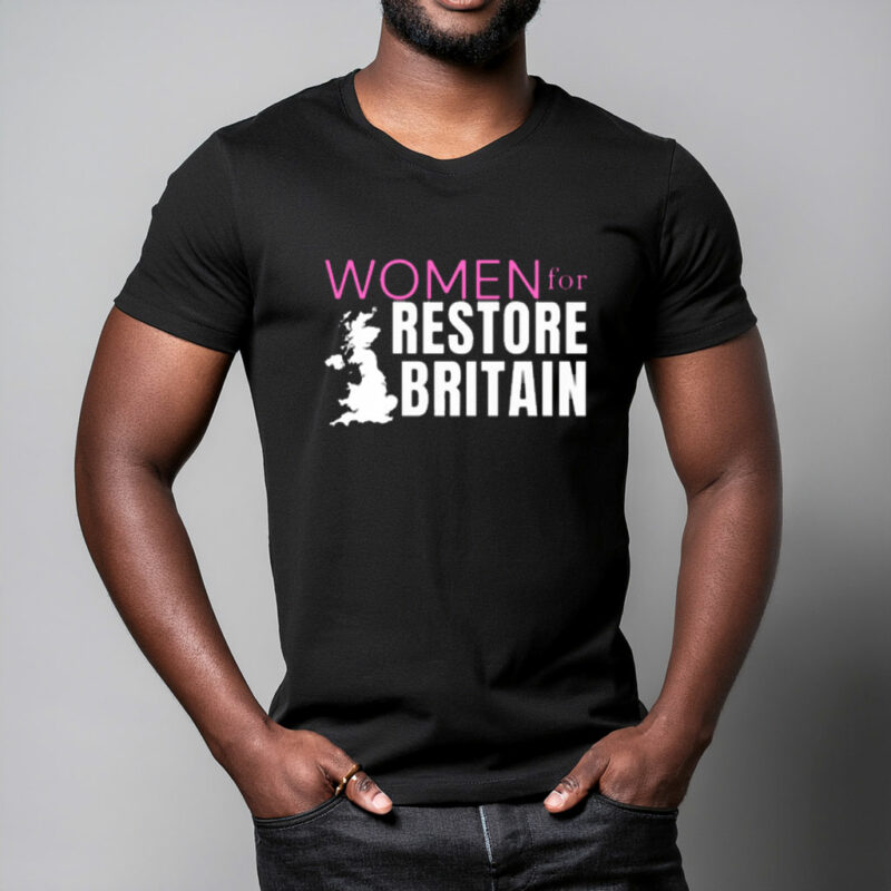 Women for Restore Britain Party 2026 T-Shirt