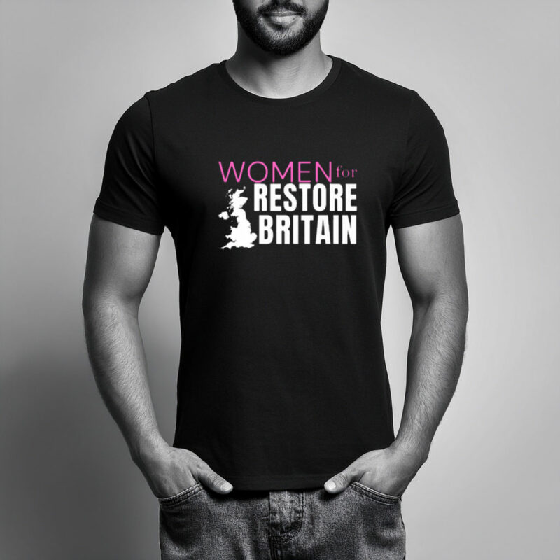 Women for Restore Britain Party 2026 T-Shirt