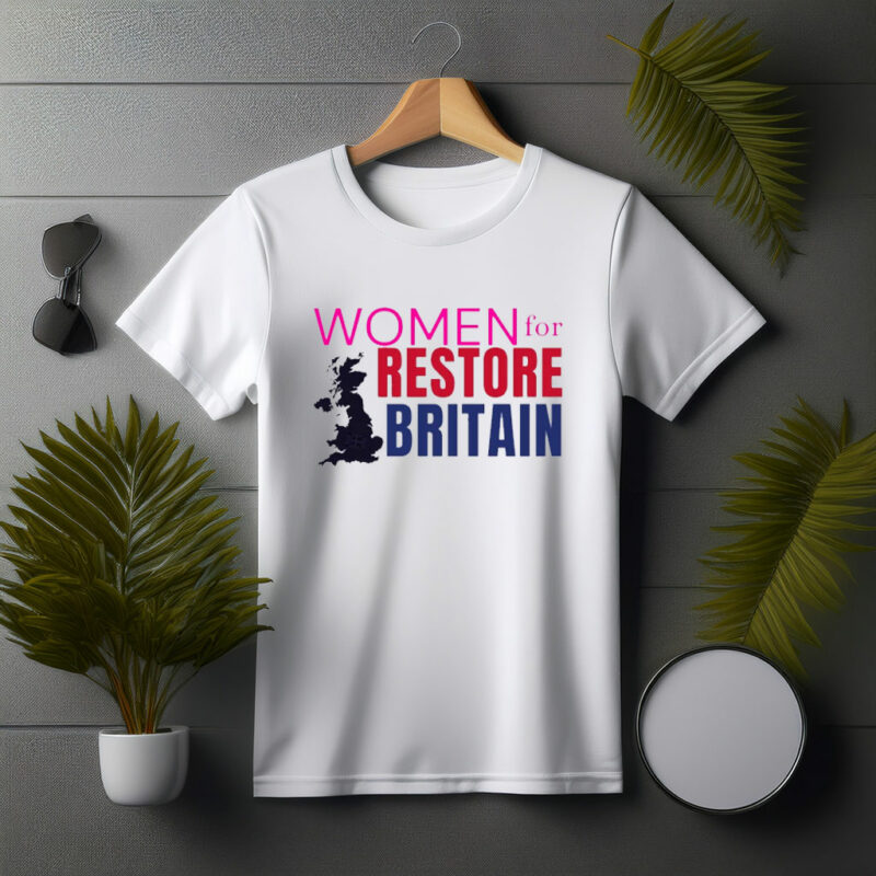 Women for Restore Britain T-Shirt