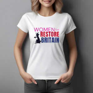 Women for Restore Britain T-Shirt