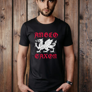 Anglo Saxon White Dragon T-Shirt