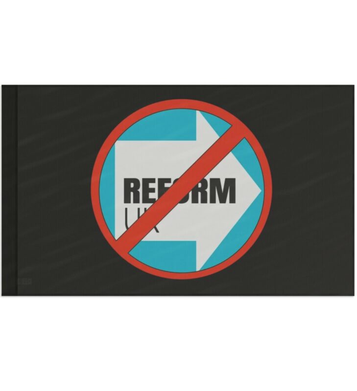 Anti-Reform UK Flag