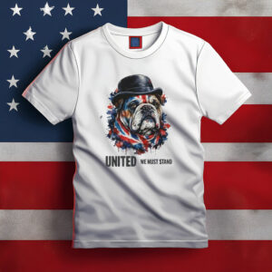 British Bulldog UK Flag Political Shirt