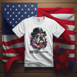 British Bulldog UK Flag Political Shirt