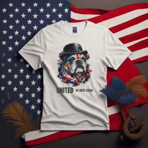 British Bulldog UK Flag Political Shirt