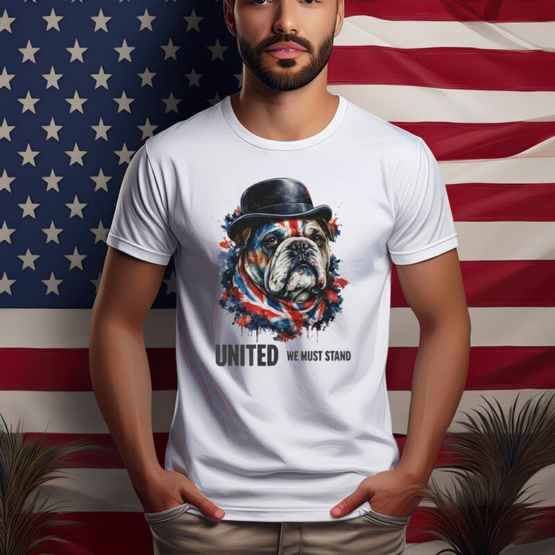 British Bulldog UK Flag Political Shirt