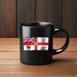 British Empire Flag Distressed Mug