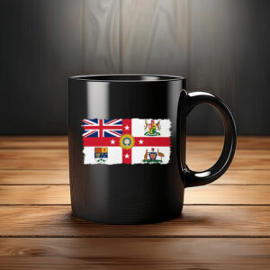 British Empire Flag Distressed Mug