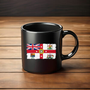 British Empire Flag Distressed Mug