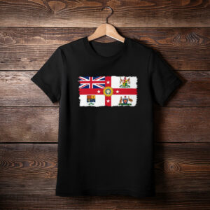 British Empire Flag Distressed T-Shirt