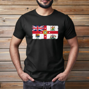 British Empire Flag Distressed T-Shirt
