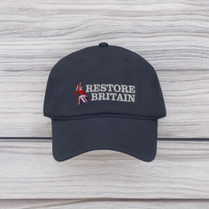 British Flag Politics Party Hat UK Restore Britain Cap
