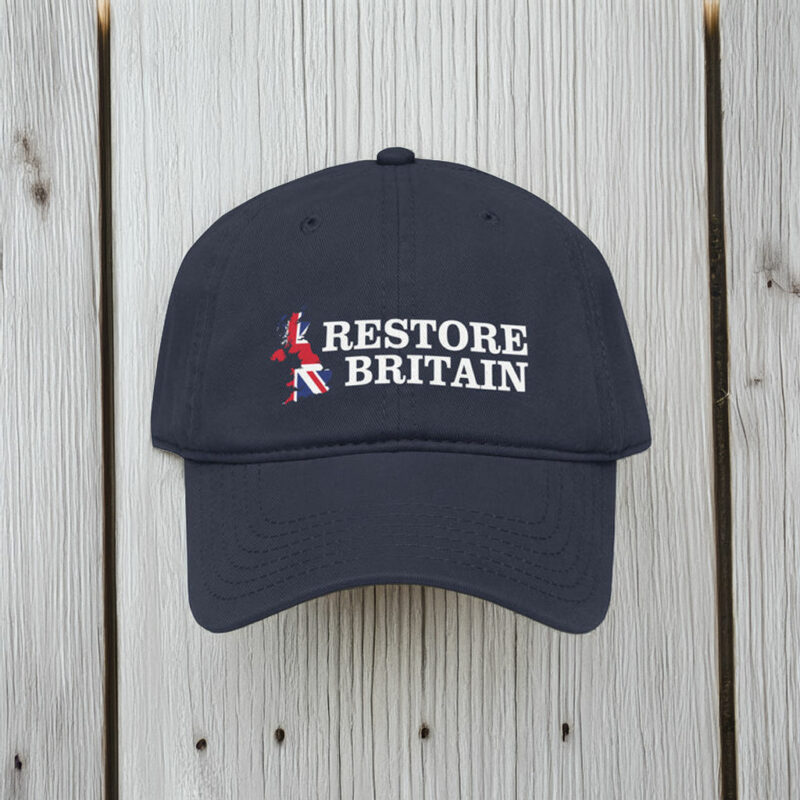 British Flag Politics Party UK Hat GB Restore Britain Cap