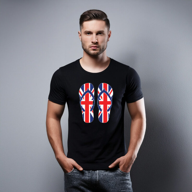 British Flipflops T Shirt