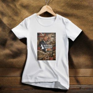 British Icons, Restore Britain Montage T-Shirt