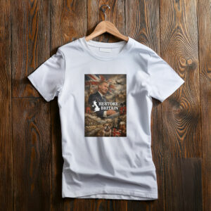 British Icons, Restore Britain Montage T-Shirt