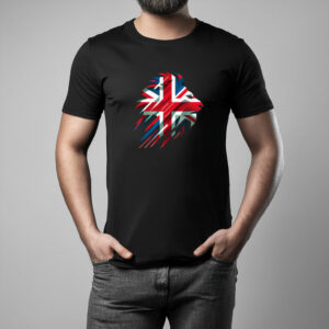 British Lion Patriotic T Shirt