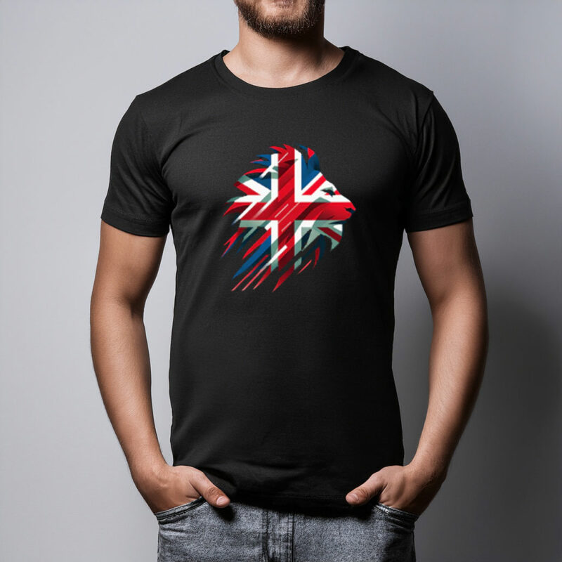 British Lion Patriotic T Shirt