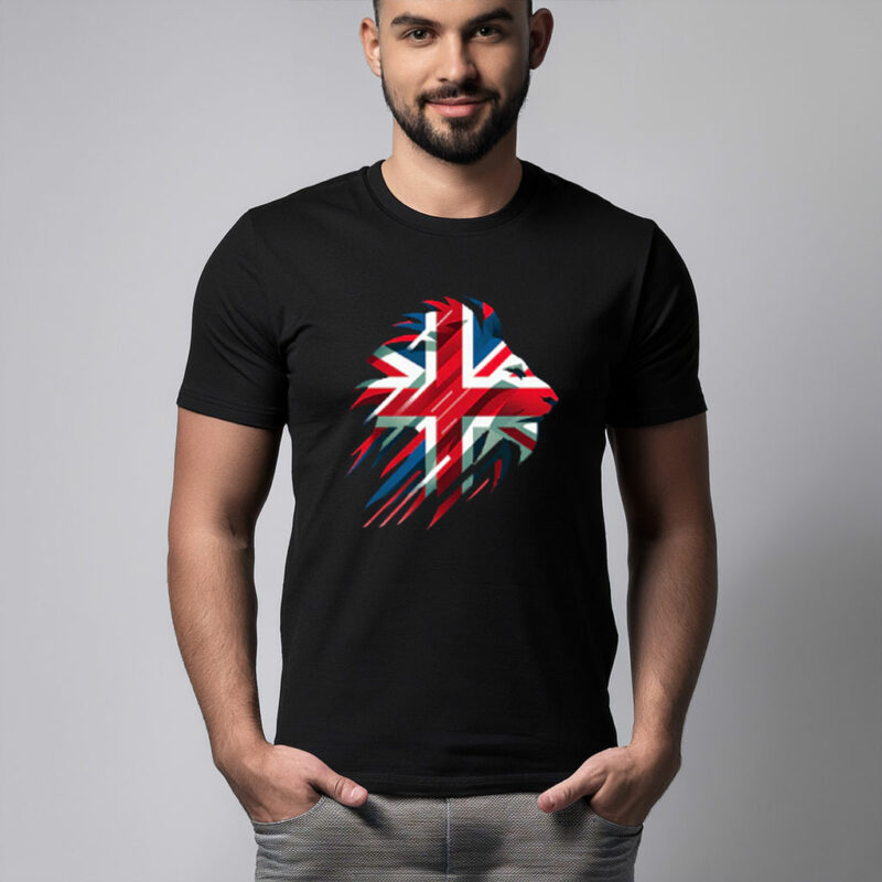 British Lion Patriotic T Shirt