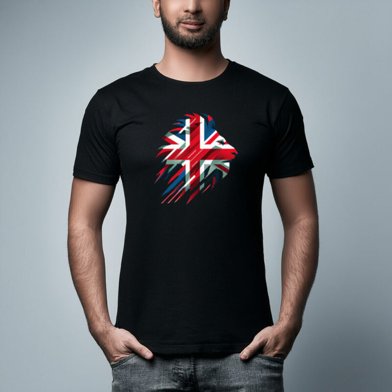 British Lion Patriotic T Shirt