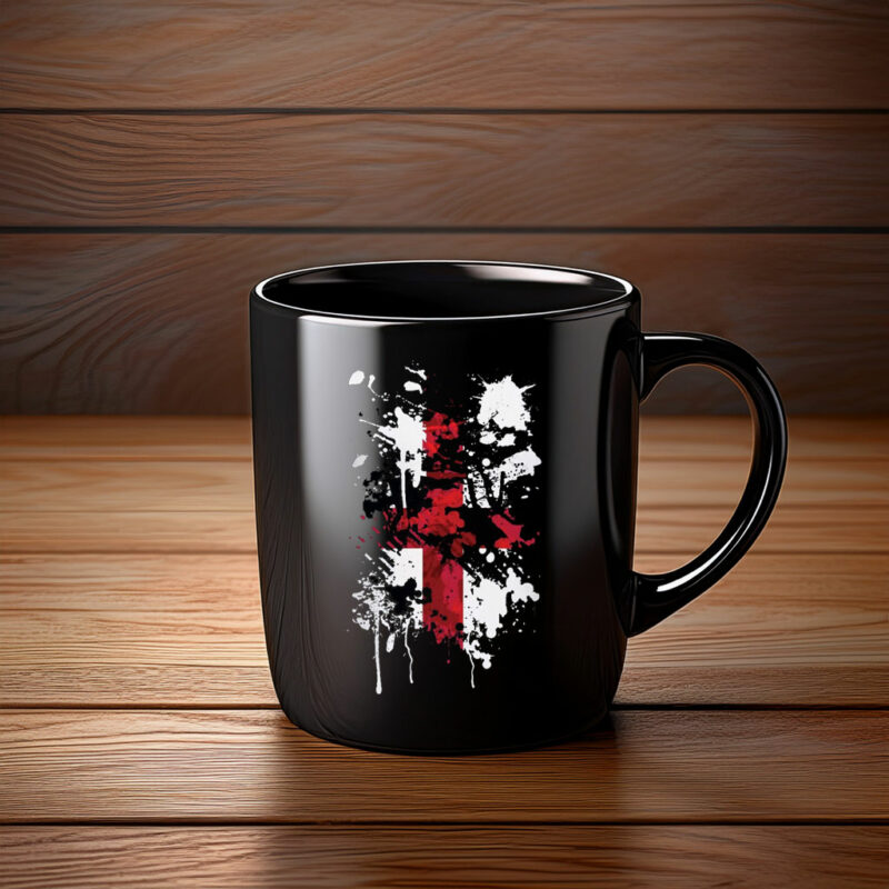 British Proud Jumper St. George Day Mug