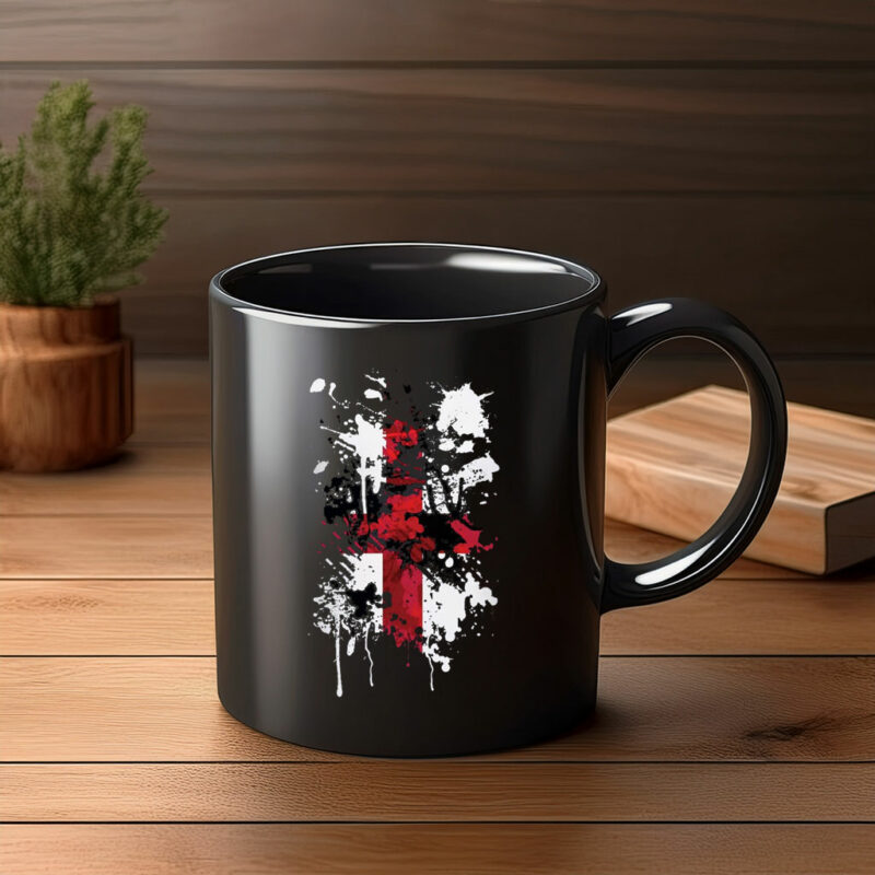 British Proud Jumper St. George Day Mug