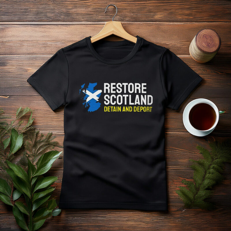 Deport Restore Britain Restore Scotland T-Shirt