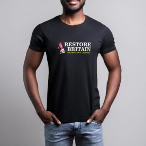 Detain and Deport British Flag Shirt Party UK Politics Restore Britain T-Shirt