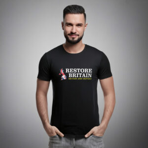 Detain and Deport British Flag Shirt Party UK Politics Restore Britain T-Shirt