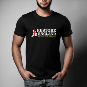 Detain and Deport Restore Britain Shirt UK Party Tee