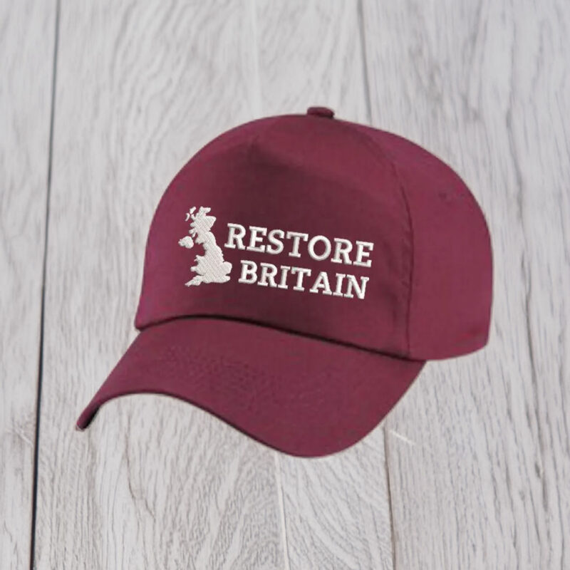 Embroidered Restore Britain Party 2026 Hat