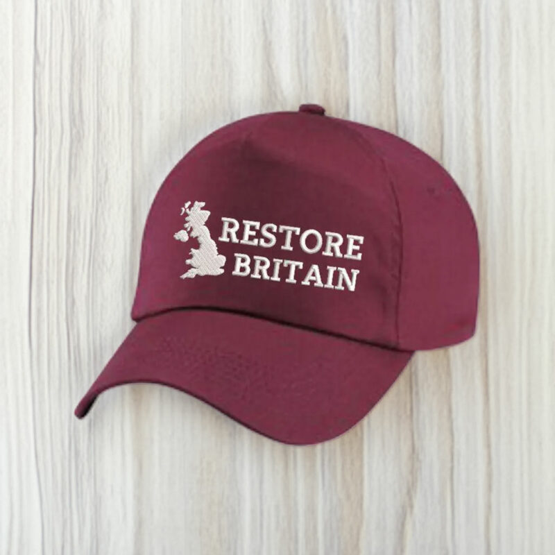 Embroidered Restore Britain Party 2026 Hat