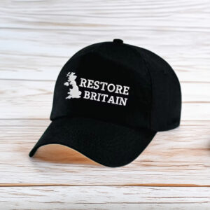 Embroidered Restore Britain Party Hat, Britain 2026 Baseball Cap