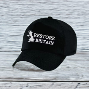 Embroidered Restore Britain Party Hat, Britain 2026 Baseball Cap