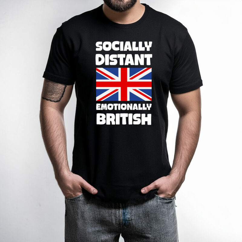 Emotionally British Patriotic T Shirt