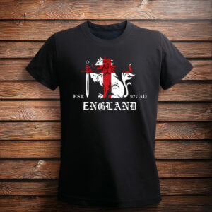 England Est 927 AD T-Shirt St George’s Day Tee