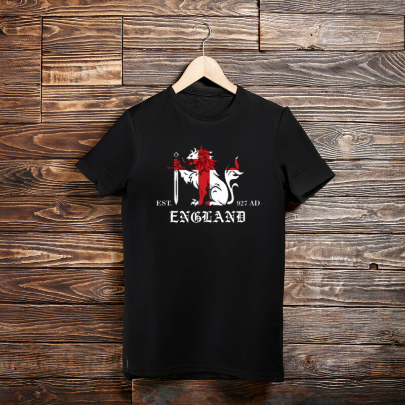 England Est 927 AD T-Shirt St George’s Day Tee