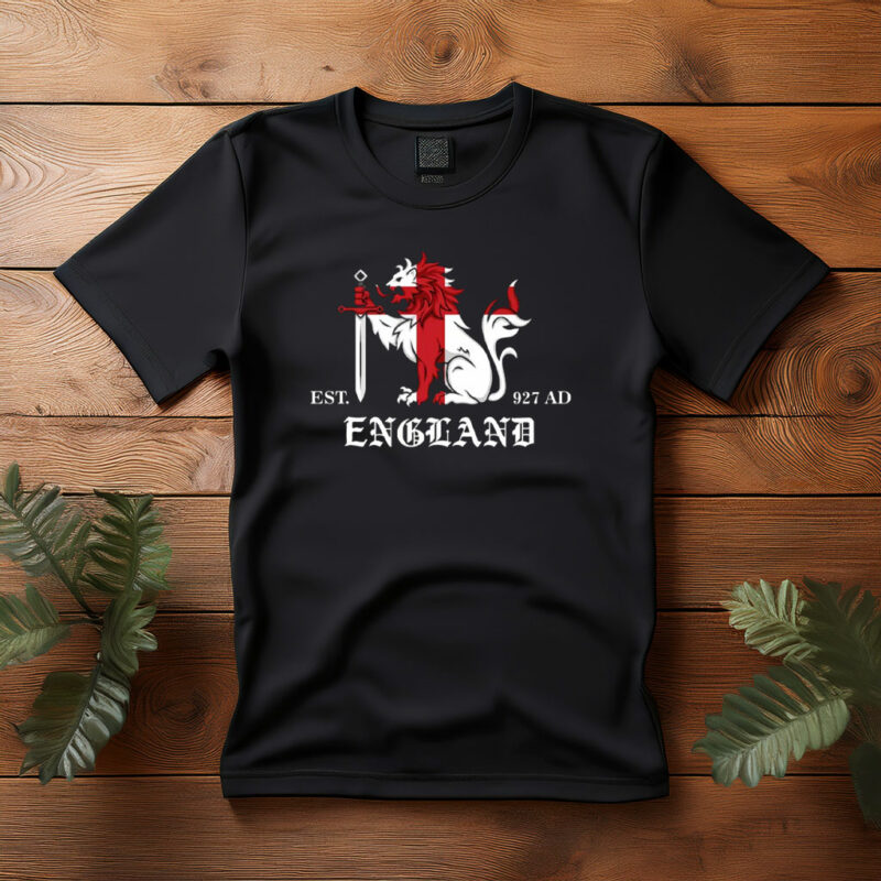 England Est 927 AD T-Shirt St George’s Day Tee