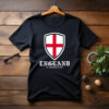 England Flag Tee St. George's Day England Shield T-Shirt